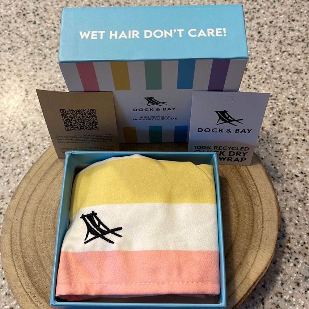 Dock and Bay Quick Dry Hair Wrap! Brand New